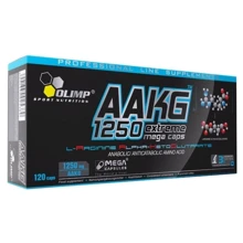 Аминокислота для спорта Olimp AAKG 1250 Extreme Mega Caps 120 caps: Вкус Без вкуса