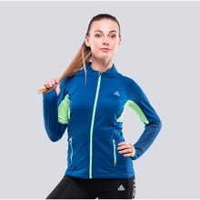 Спортивная толстовка Peak FW67024-BLU 40 синяя на молнии: Сезон Демисезон