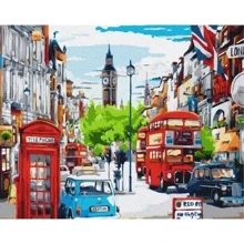 Картина по номерам Brushme Час-пик в Лондоне 40x50 см (BS33932): Производитель Brushme