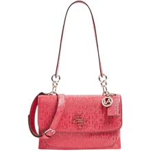 Жіноча сумка через плече Guess Chic Shine Shoulder Bag рожева (HWSG7746200-BER): Стать жіночий