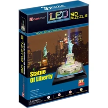 Тривимірна головоломка-конструктор CubicFun Статуя Свободи LED CF-L505h: undefined undefined
