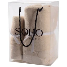 Полотенце SOHO Bow Cream набор 35х75+70х140 см (6990568): Тип набор полотенец