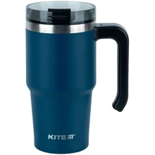 Термокухоль з ручкою Kite 600 мл смарагдова (K24-1207-2): Тип Термокружка