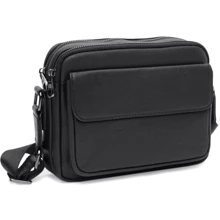 Мужская сумка через плечо Ricco Grande черная (K12001-1-black): Пол Мужской
