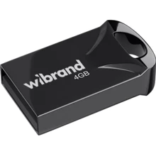 USB-флешка Wibrand 4GB Hawk USB 2.0 Black (WI2.0/HA4M1B): Стандарт USB USB 2.0