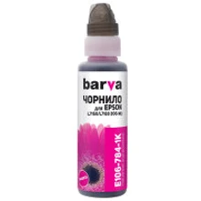 Чернила Barva Epson 106 100 мл, magenta, флакон OneKey 1K (E106-784-1K): Цвет Magenta