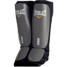 Захист гомілки та стопи Everlast MMA Sparring Shin Guards L/XL Чорний (854930-70-8): undefined undefined