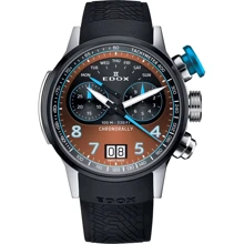 Наручные часы Edox Chronorally Chronograph 45 38003 TINBU BRNBU (311050): Стиль Спортивный
