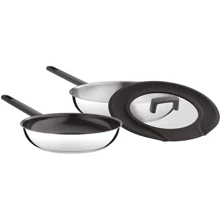 Набор сковородок BergHoff Uqonic Downdraft 3 предмета (1111048): Тип сковороды Традиционная