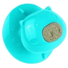 Игрушка для кота AmimAll GrizZzly на присоске Pig синяя 7.2x8x8 см (172861): Производитель AmimAll