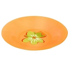 Тарілка супова Luminarc Pop Flowers Orange C5945 (215 мм): undefined undefined