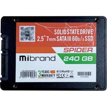 Wibrand Spider 240GB 2.5 (WI2.5SSD/SP240GB): Тип накопителя внутренний