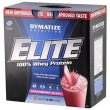 Протеин Dymatize Elite 100% Whey Protein 4540 g /133 servings/ Strawberry Blast: Вид Сывороточные