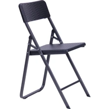 Стул складной AMF Морган YC-042 пластик Rattan Black (514749): Вид Стул