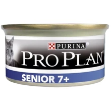 Влажный корм Pro Plan Senior Cat 7+ Нежный мусс с тунцом 85 г (7613033568589): Тип Влажный корм