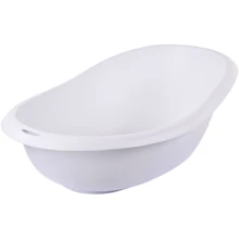 Ванночка Bebe Confort VERSO эргономичная со сливом белая с синей пробкой (3107201900): Производитель Bebe Confort