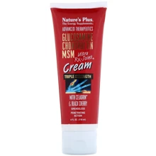Nature's Plus, Advanced Therapeutics, Glucosamine Chondroitin MSM Ultra Rx-Joint Cream, 4 fl oz (118 ml) (NAP-04932): Тип Глюкозамін