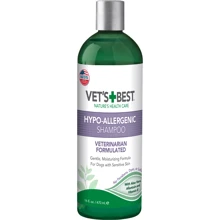Шампунь VET`S BEST Hypo-Allergenic Shampoo гипоаллергенный для очищения и увлажнения чувствительной кожи собак 470 мл (vb10004): Тип средства Шампуни