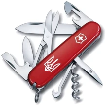 Мультитул Victorinox Climber Ukraine 91мм/14функций/красный /Трезубец белый (1.3703_T0010u): Тип мини-мультитул