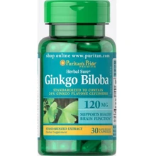 Puritan's Pride Ginkgo Biloba Standardized Extract 120 mg 30 caps: Форма выпуска Капсулы