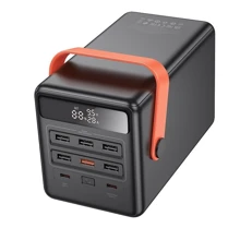 Внешний аккумулятор Hoco Power Bank 100000mAh DB03 Max Centurion 65W Black: Количество USB 7