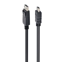 Кабель и переходник DisplayPort to HDMI 7.5m Cablexpert (CC-DP-HDMI-7.5M): Тип кабель