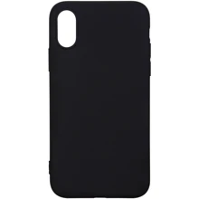 Чехол для iPhone ArmorStandart Matte Slim Fit Black for iPhone XS (ARM53926): Цвет черный