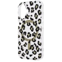 Чехол для iPhone WAVE Elegance Case with Magnetic Ring Gold for iPhone 16: Цвет золотой