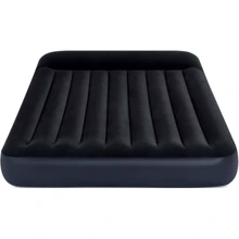 Надувной матрас Надувной матрас Intex Pillow Rest Classic Bed Fiber-Tech со встроенным электронасосом, 152x203x25 см (64150): Тип Надувной матрас
