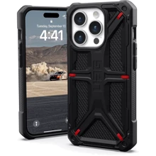 Чехол для iPhone Urban Armor Gear UAG Monarch Kevlar Black (114278113940) for iPhone 15 Pro: Цвет черный