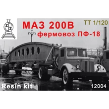 Вантажівка ZZ MODELL МАЗ-200В із напівпричепом-фермовозом ПФ-18: Виробник ZZ MODELL
