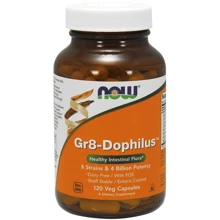 NOW Foods Gr8-Dophilus 8 billion 120 veg caps (Пробиотики): Тип Пробиотики