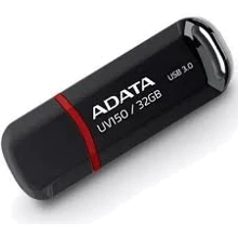 USB-флешка ADATA 32Gb UV150 USB 3.0 Black (AUV150-32G-RBK): Стандарт USB USB 3.0