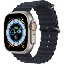 Apple Watch Ultra GPS + Cellular 49mm Titanium Case with Midnight Ocean Band (MQFK3) UA Apple Watch Ultra GPS + Cellular 49mm Titanium Case with Midnight Ocean Band (MQFK3) UA