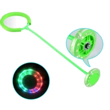 Детская светящаяся скакалка на ногу LED подсветка Нейроскакалка: Производитель Noname