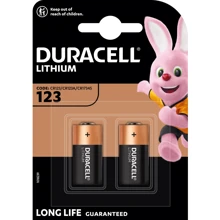 Duracell 16340 (CR123) bat(3B) Lithium 2шт (5002979): undefined undefined