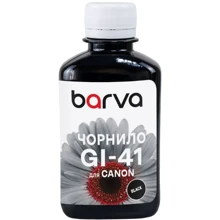 Чорнило Barva Canon GI-41 PGBK 180мл, Pigm., Black (CGI41-809): Колір Black