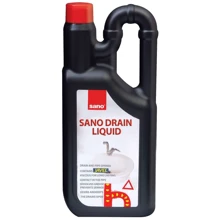 Засіб для очищення водостоку Sano Drain Liquid 1 л: Призначення Для прочищення труб