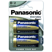 Panasonic D LR20 Everyday Power 2шт (LR20REE/2BR): undefined undefined