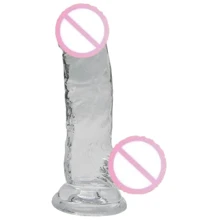 Прозрачный фаллоимитатор Alive Jelly Dildo Rider: Назначение Вагинальные
