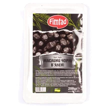 Маслини FIMTAD чорні в'ялені Siyah Zeytin 200 г (8681957371386): Вага нетто 200 г