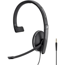 Наушники Sennheiser SC 135 3.5mm Mono (508318): Тип конструкции накладные