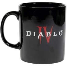 Кружка Jinx Diablo IV Hotter Than Hell Black Ceramic Mug 325 ml (JINX-11800): Материал меламин