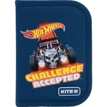 Пенал без наполнения Kite Hot Wheels HW22-621, 1 отделение, 1 отворот: Год выпуска коллекции 2022