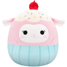 Мягкая игрушка Squishmallows Ягненок Эльза в костюме 30 см (SQER01265): Тип домашние питомцы