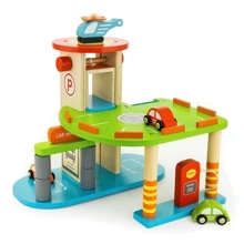 Деревянный игровой набор Viga Toys Паркинг, 3 уровня (59963): Производитель Viga Toys