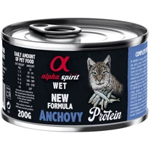 Влажный корм Alpha Spirit для взрослых кошек Anchovy for Adult Cats с анчоусами 200 г (as311223): Тип Влажный корм