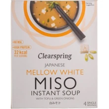 Смесь для приготовления Clearspring белый Мисо суп с тофу 4х10 г (5021554985471): Технология Сушка
