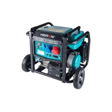Бензиновий генератор Heron 8896147 (6500w): Тип електростанції бензиновый