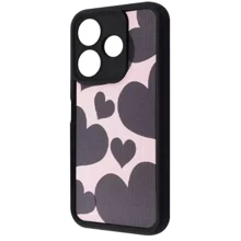 Чехол для телефонов WAVE Artfull Case Black Hearts for Xiaomi Redmi 13 4G / Poco M6 4G / Note 13R: Совместимость Xiaomi Redmi 13 4G / Poco M6 4G / Note 13R